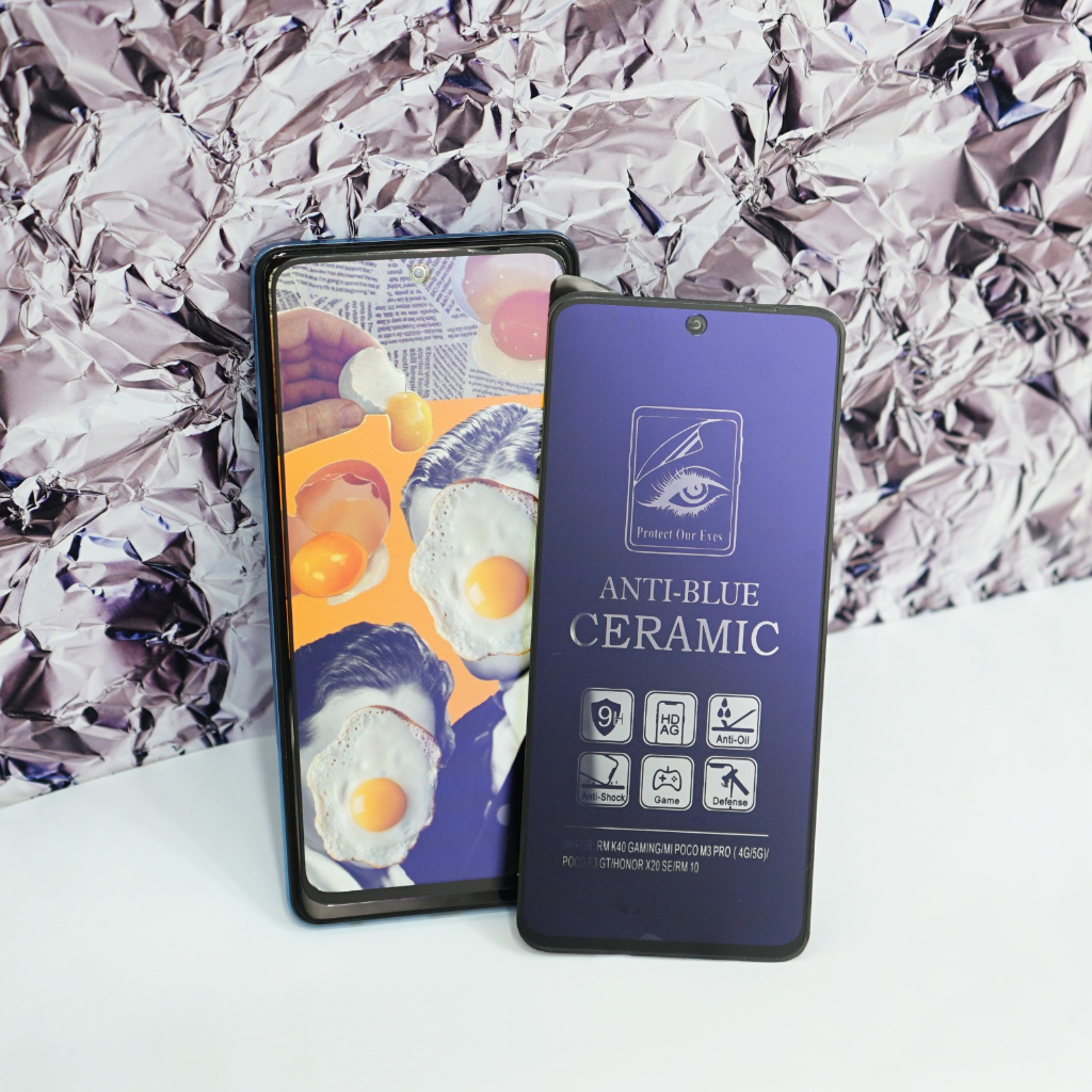 Anti Gores Anti Blue | TG BLUE RAY For VIVO Y20 Y12 Y22 Y35 Y16 Y12S Y15S V20 V21 4G&5G V23 V25 Y51 