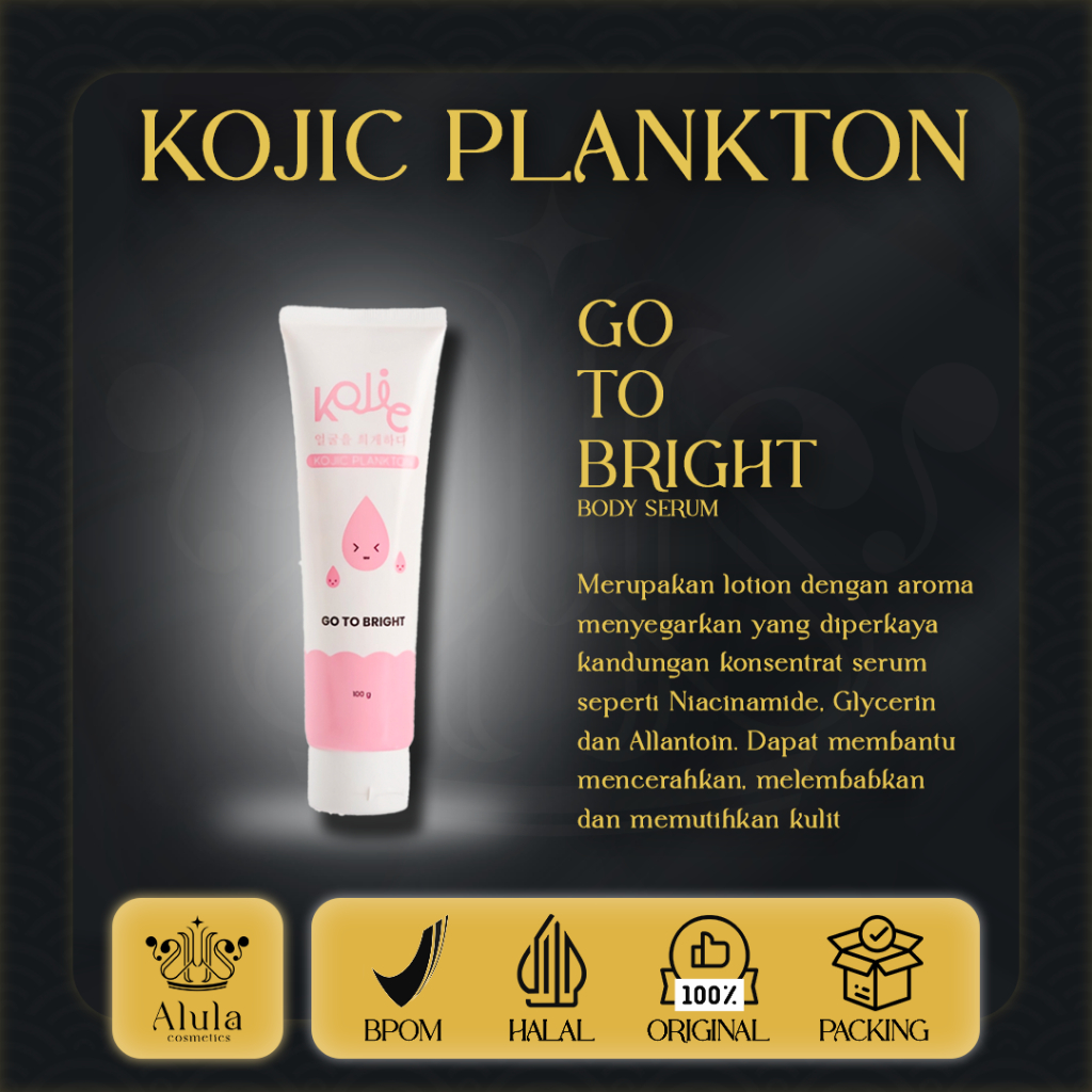 Kojic Plankton Body Serum Go To Bright