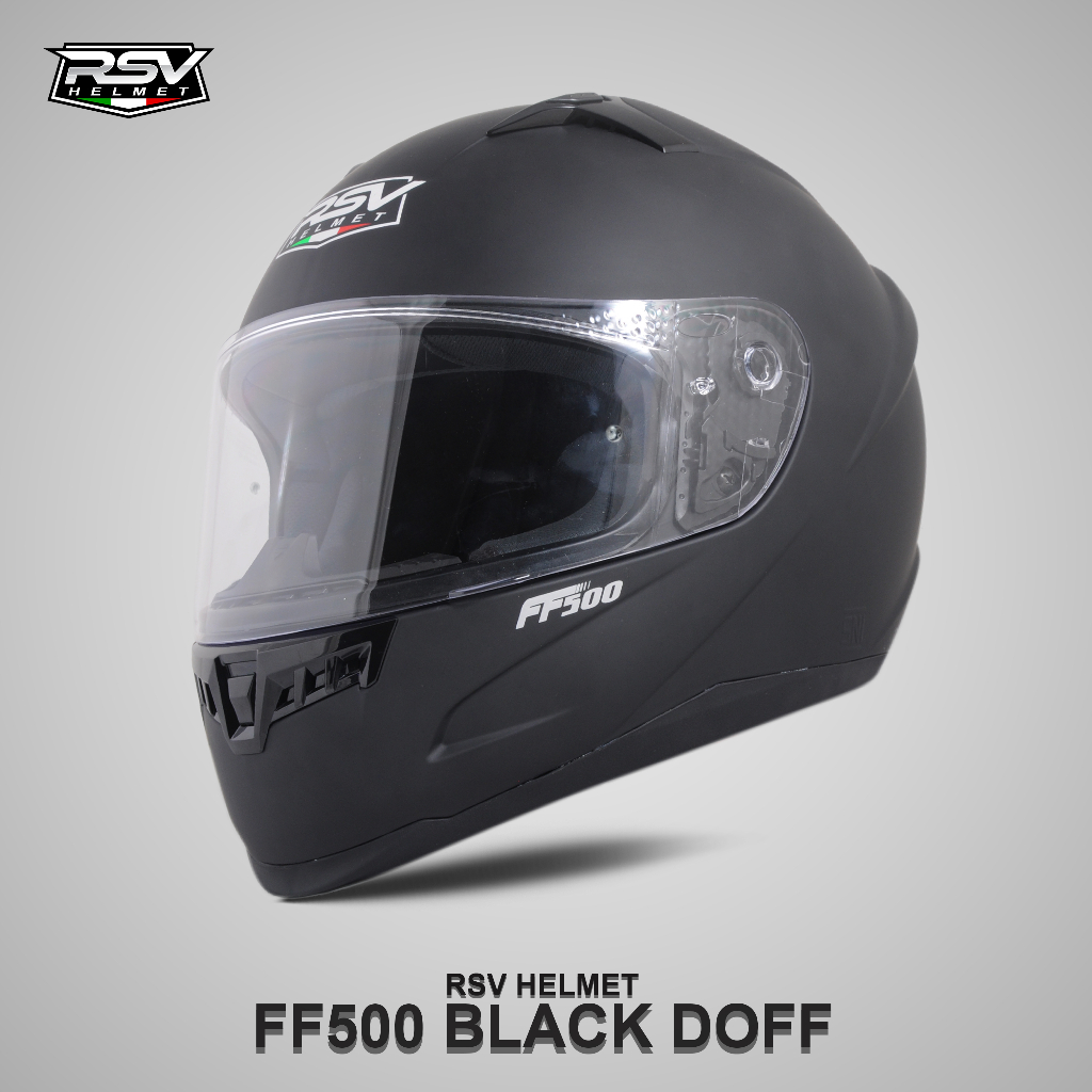 HELM RSV FF500 BLACK DOFF