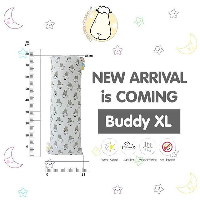 Bantal bayi - Baabaasheepz Bedtime Buddy XL