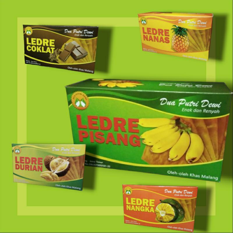 

[COD] Ledre Pisang Dua Putri Dewi / Kue Kering / Banana cracker Khas Malang / Ledre Pisang