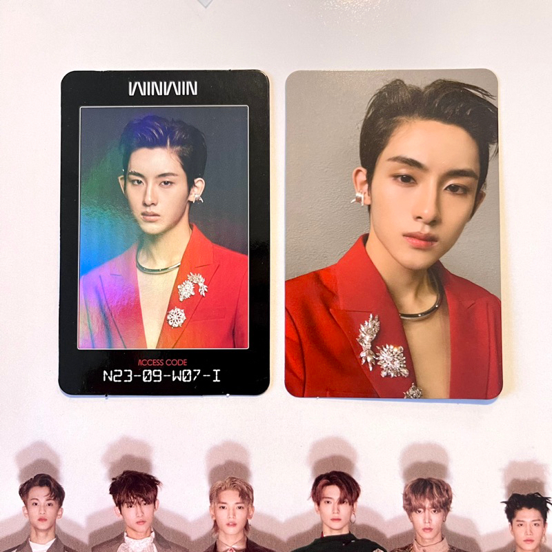 PC WINWIN ARRIVAL RESONANCE NCT 2020 ID PHOTOCARD AC