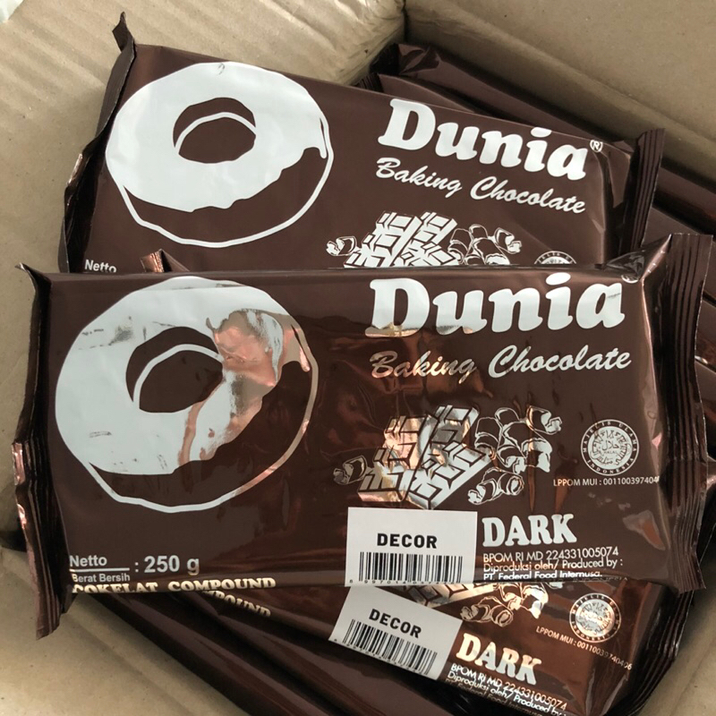 

Harga Murah Dunia Coklat Batang Compound 250gr