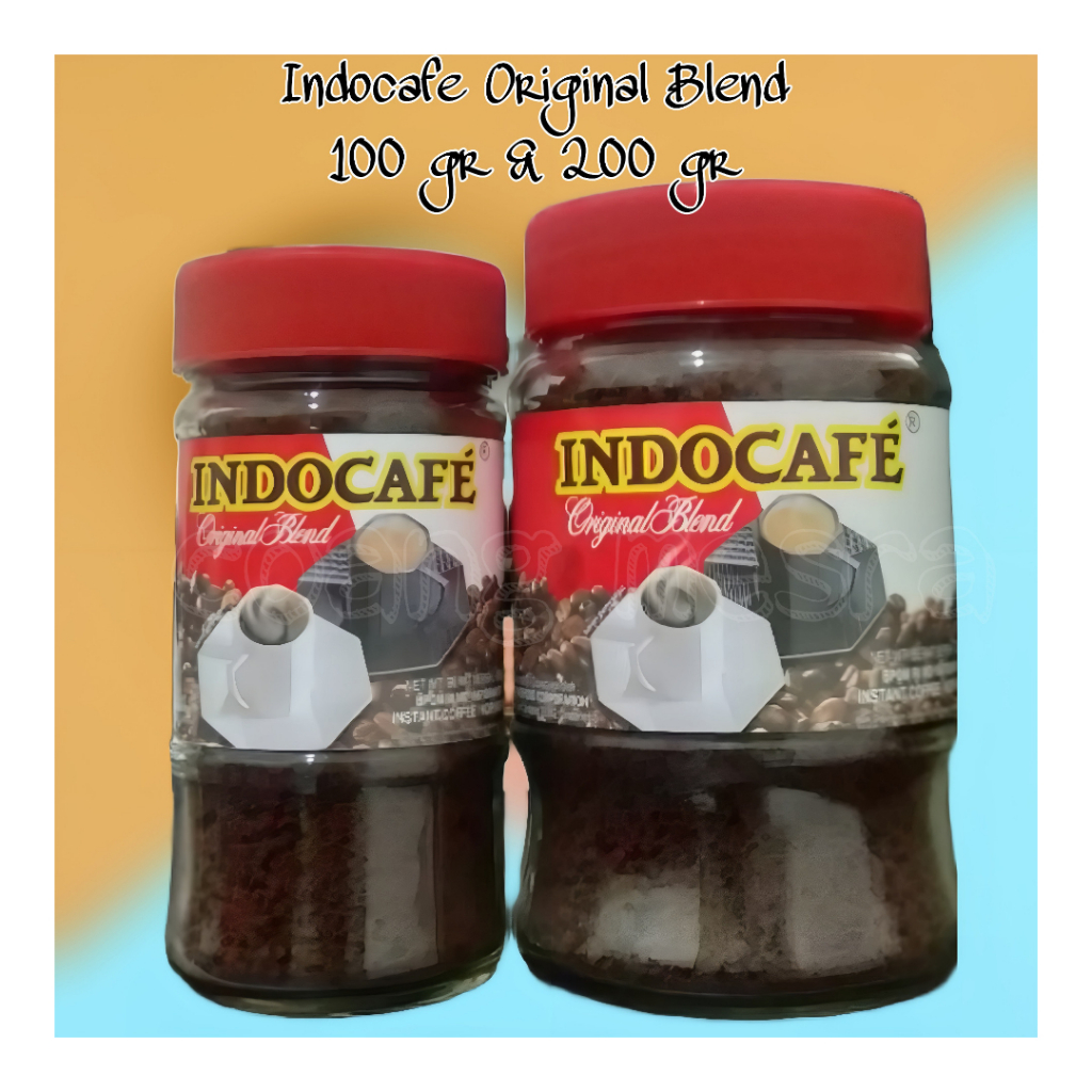 

INDOCAFE ORIGINAL BLEND 100 & 200 GR (btl)