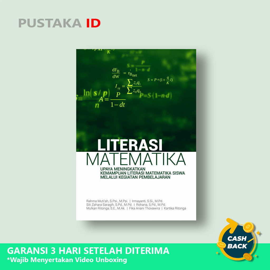 Buku Literasi Matematika Upaya Meningkatkan Kemampuan Literasi Matematika - Original