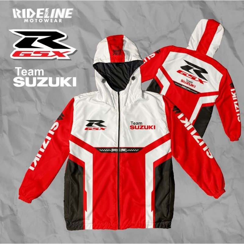 JAKET PREMIUM TEAM SUZUKI GSX R WATERPROOF