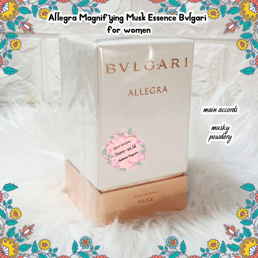 Parfum BVLGARI ALLEGRA MAGNIFYING MUSK EDP 40ML ORIGINAL