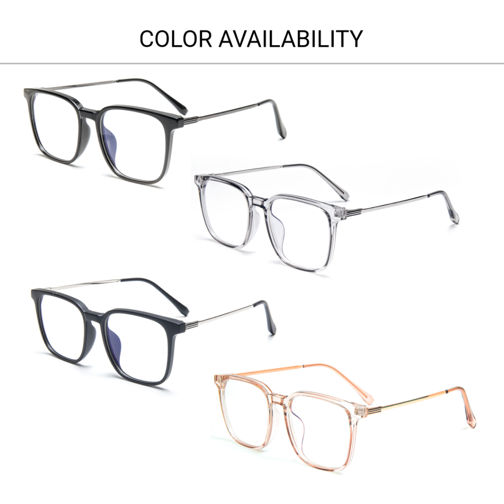 Robins kacamata Wayfarer Anti Radiasi Blueray Frame Kacamata Komputer Minus Photocromic Bluecromic Fashion Untuk Pria Wanita 1020-1