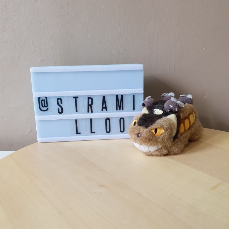 BONEKA NEKO BUS TONARI NO TOTORO MY NEIGHBOUR TOTORO ORIGINAL STUDIO GHIBLI