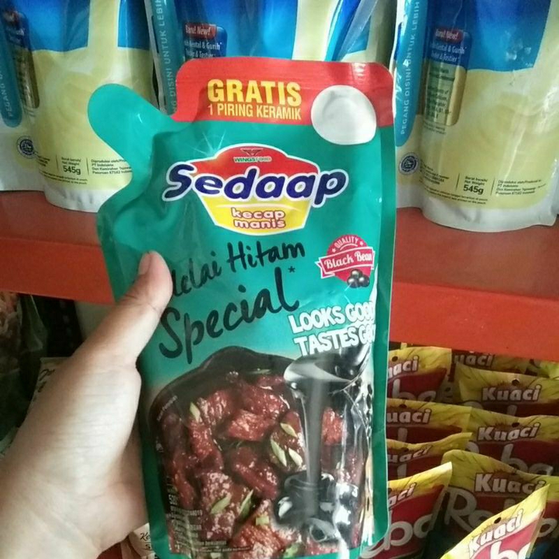 

KECAP SEDAAP HIJAU 520ML