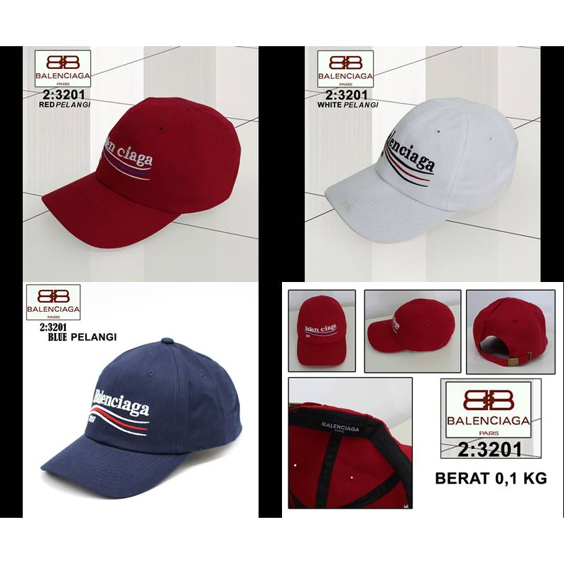 Topi BALENCIAGA 3201 ASD 57 topi batam impor murah cantik grosir sale promo original