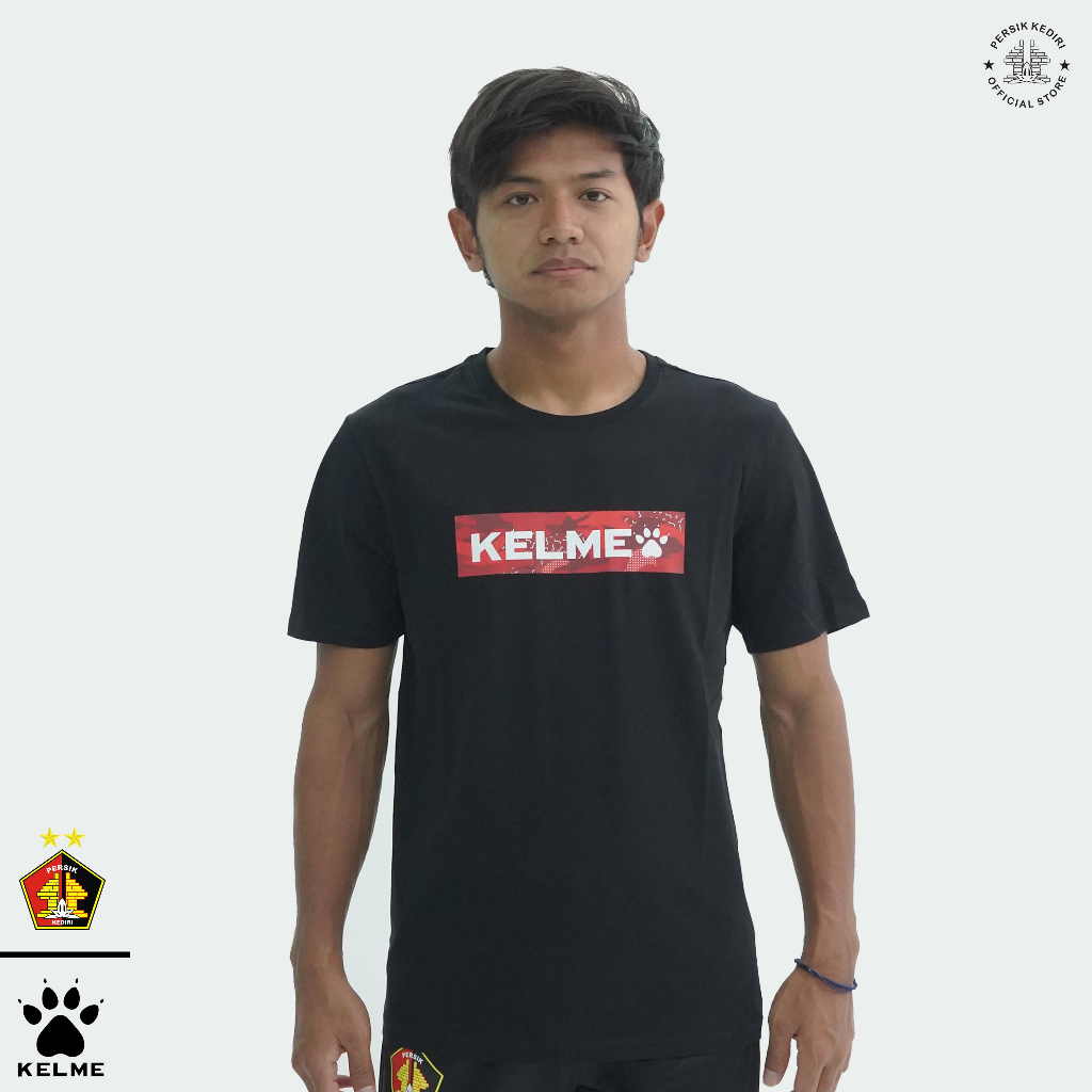 KELME T-Shirt Kelme Basic Black X Persik Kediri 2023/2024