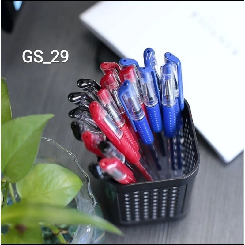 

PULPEN GEL TINTA CAIR ALAT TULIS SEKOLAH KANTOR / PENA GEL 0,55 MM STANDART