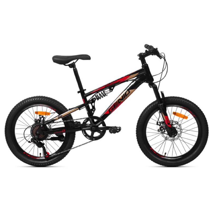 SEPEDA GUNUNG MTB GENIO MK-38 20 INCH SUSPENSION UNTUK ANAK- DEWASA