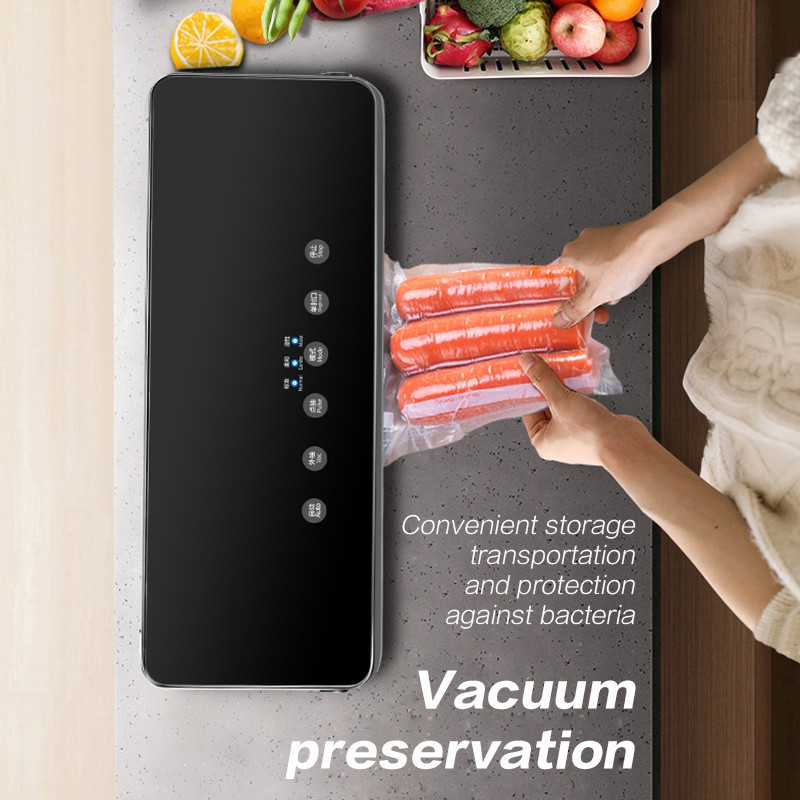 【Garansi！】Portable Food Vacuum Sealer Vakum Makanan Portable Untuk Makanan Basah dan Kering