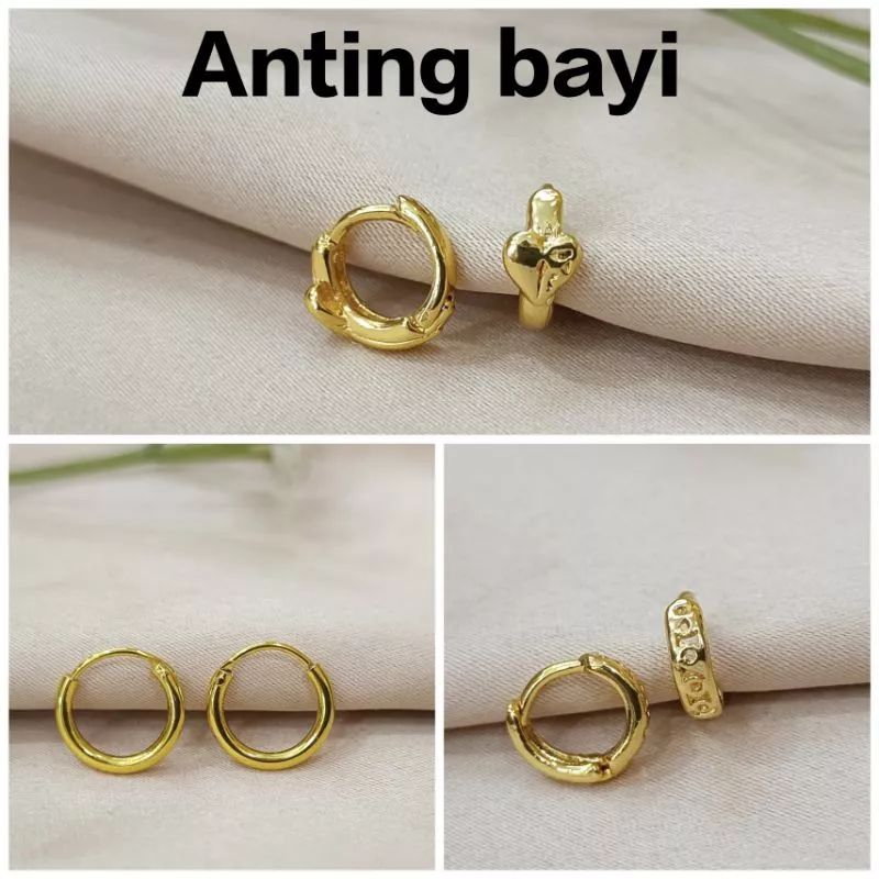 Anting anak / bayi anting jepit
