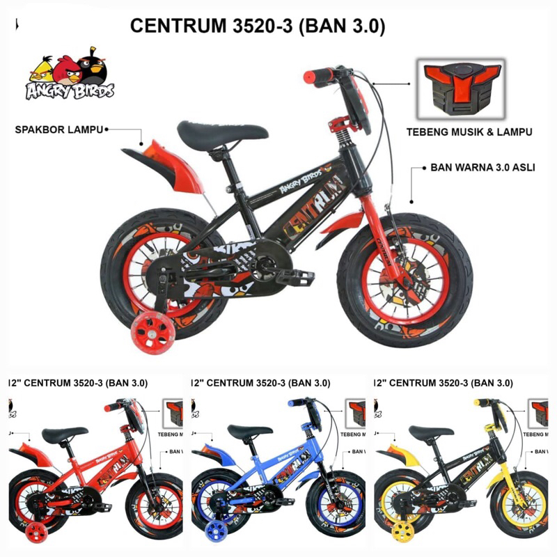 Sepeda Anak BMX 12 inch Centrum