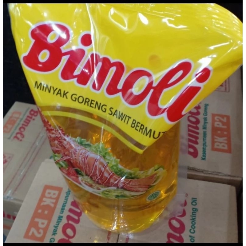 

BIMOLI 2 liter minyak goreng ASLI