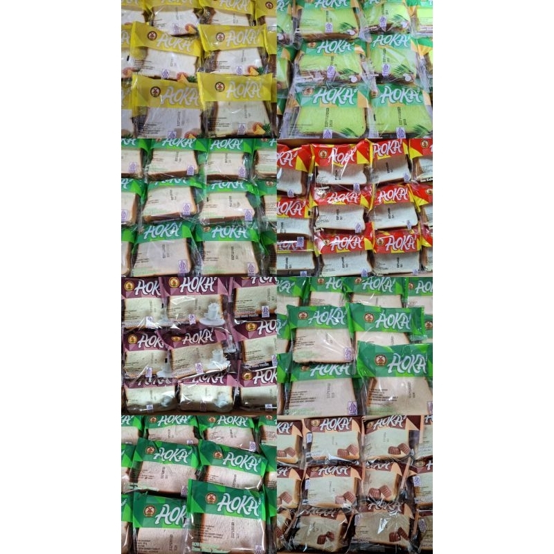 

Roti panggang Aoka aneka rasa