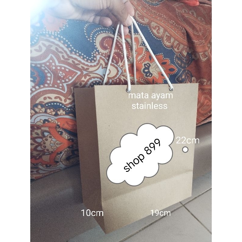 

promo paperbag premium 19cm x 10cm x 22cm