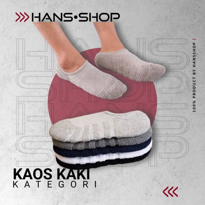 Kaos Kaki Pendek tebal Serat Bamboo handuk / Kaos kaki hidden Pria Wanita / kaos kaki arang color bo