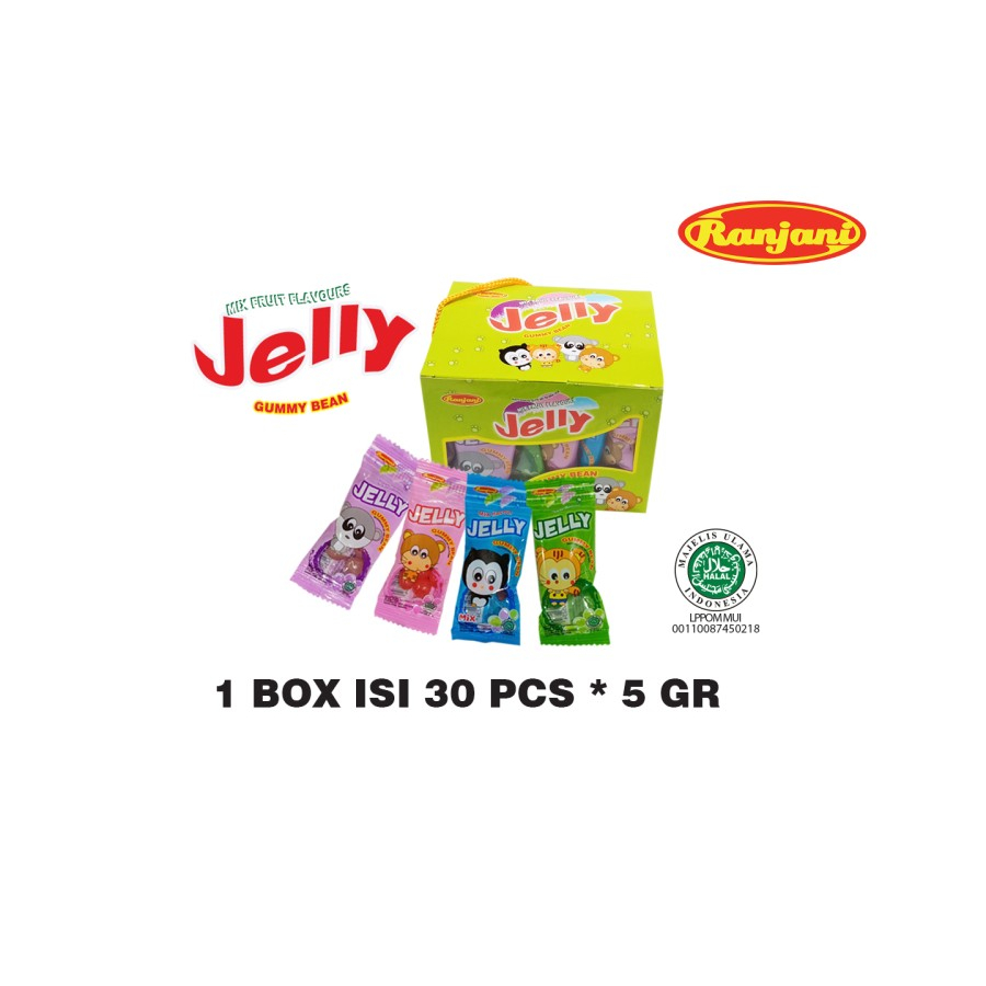 

Jelly Gummy Bean YOUKA permen Ranjani