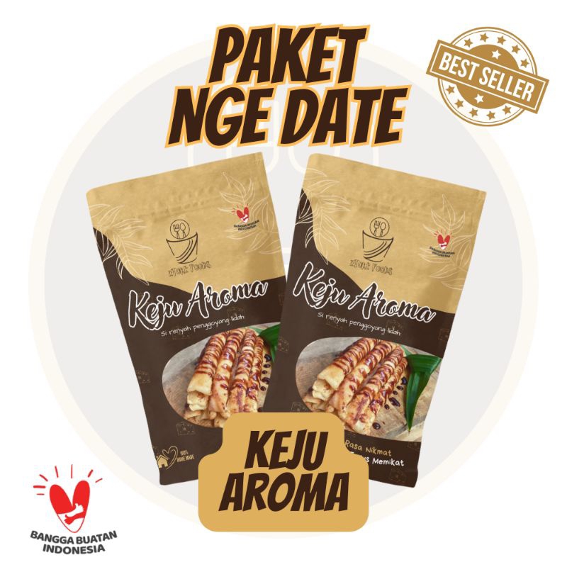 

Keju Aroma Instan Paket Ngedate