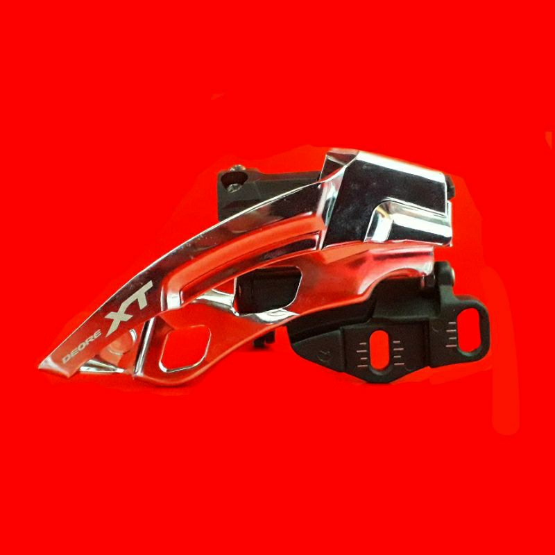 FD SHIMANO DEORE XT 3 X 10 SPEED TOP SWING E-TYPE - SHIMANO FD-M780-AE