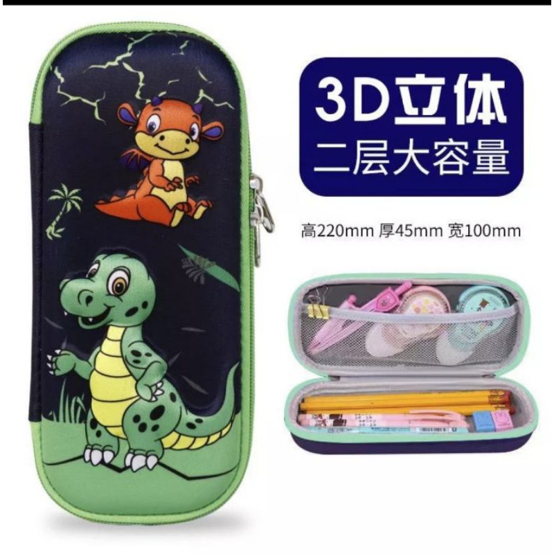 

Tempat Pensil Kotak Pensil Gambar 3D Anak Bahan EVA Anti Air Aesthetic Lucu Tempat Pensil 3D Model Terbaru / Kotak Alat Tulis