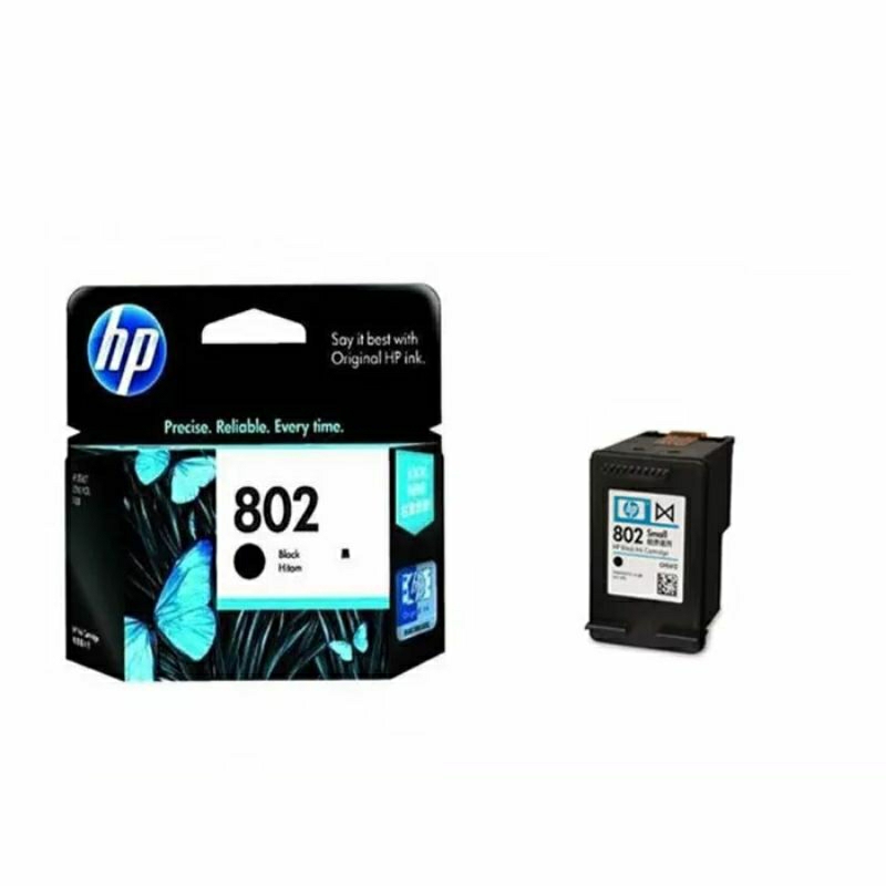 Tinta printer HP 802 black