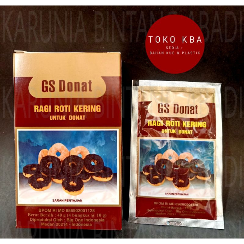 

Ragi Instant Dry Yeast Donut GS Donat Pengembang Roti ( 1 bungkus | 1 sachet )