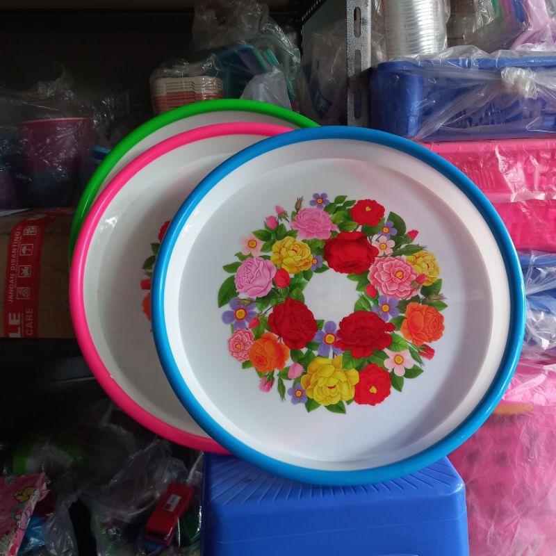 Nampan plastik model bulat NGT-018N