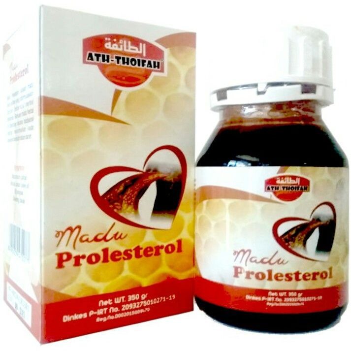 

MADU PROLESTEROL UNTUK MENURUNKAN KOLESTEROL 350 GR