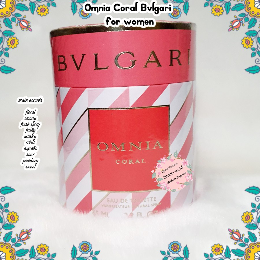 Parfum BVLGARI OMNIA CORAL EDT 65ML ORIGINAL