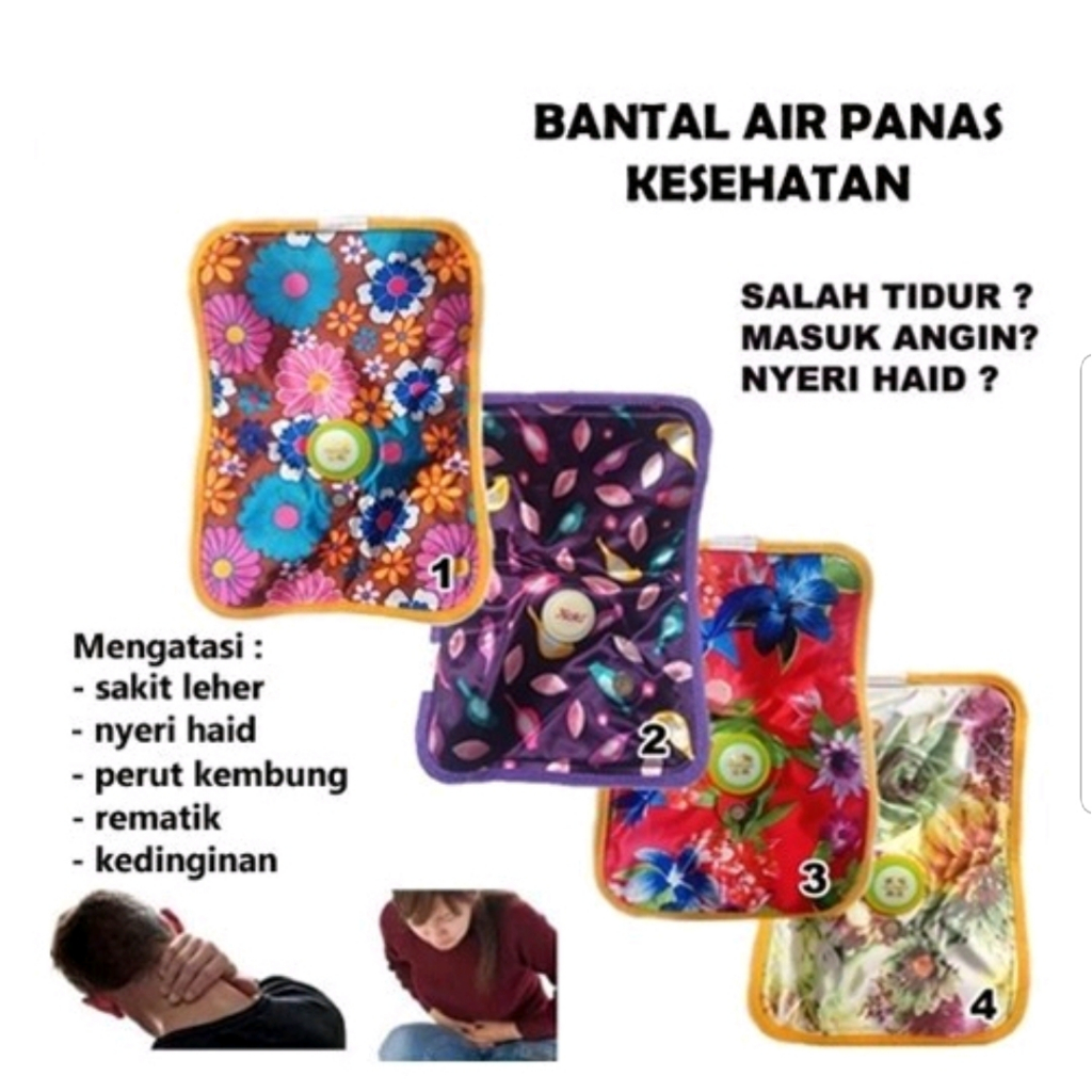 [LGS] Bantal Isi Air Panas Hot Pillow Terapi Elektrik Protable Kepala Mobil MuraH