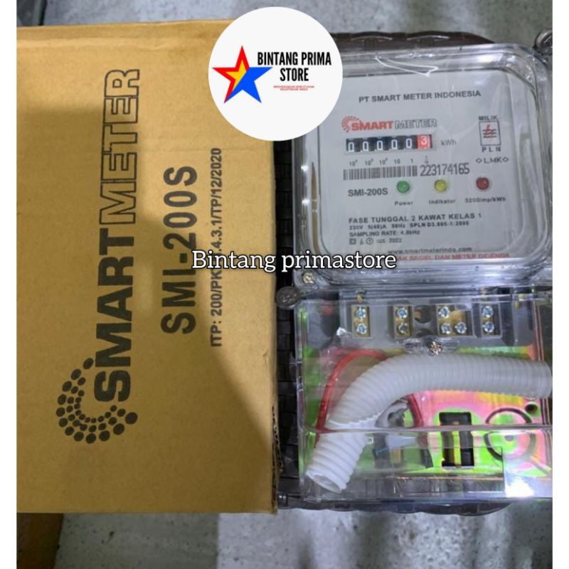 KWH Smart Meter SMI-200S Analog 1Phase 5(40) Pasca Bayar