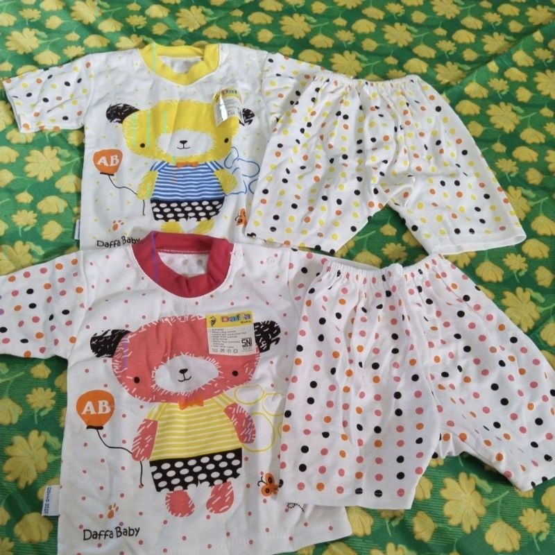 Setelan Bayi 3-12 bulan merek daffa baby