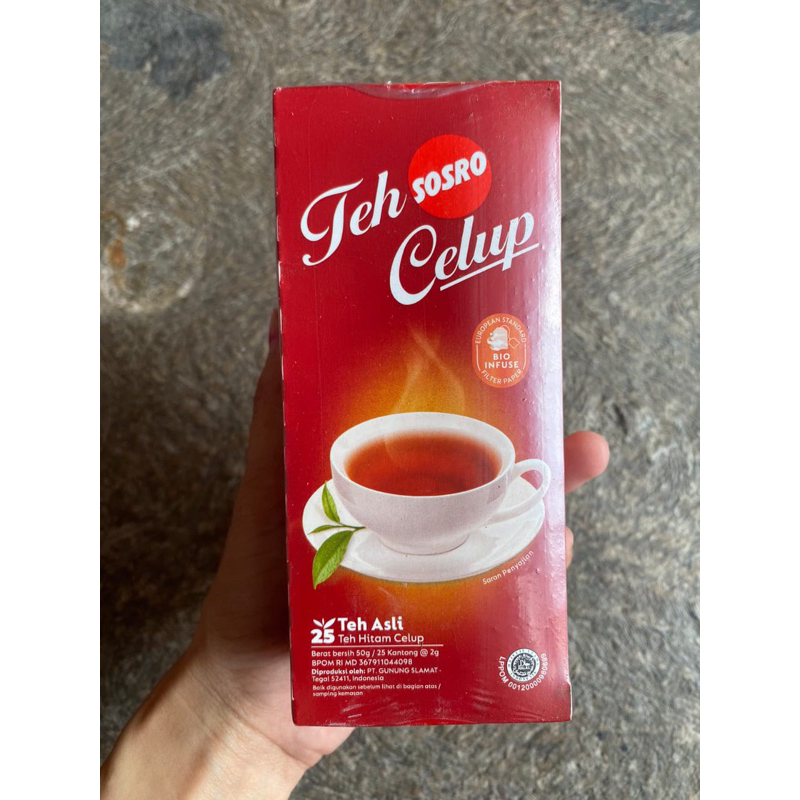 

sosro teh celup isi 25pc