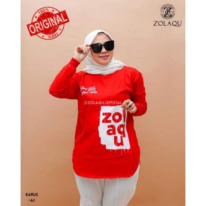 Zolaqu original zolaqu blus zolaqu body panjang