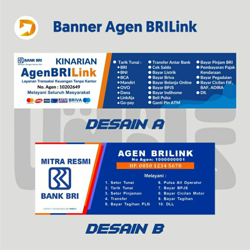 Banner/Spanduk BRILink