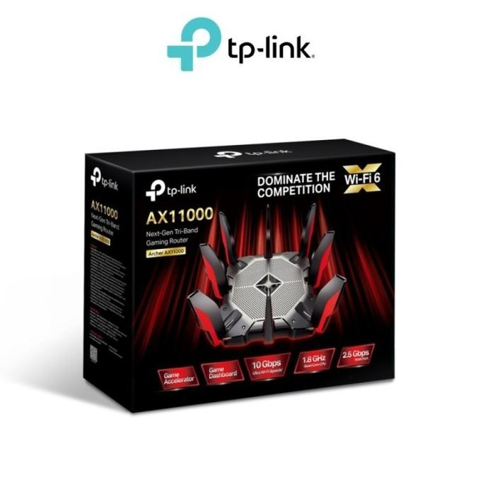 TP-LINK ARCHER AX11000 Tri-Band Wi-Fi 6 Gaming Router tplink ax 11000