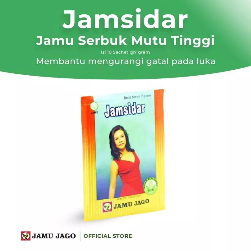 

bersih darah jamsidar 10 shaset jamu jago