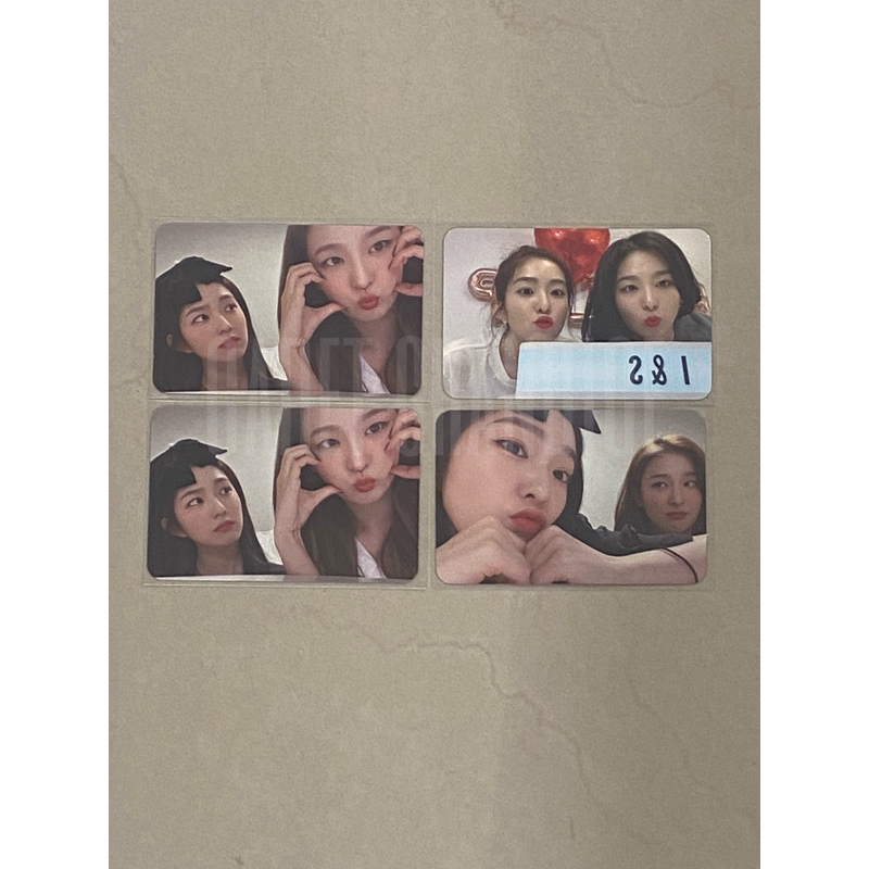 Red Velvet Irene Seulgi Monster PC Photocard Album