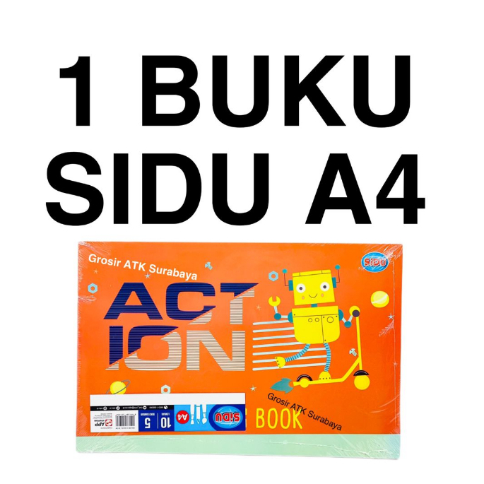 

( DAPAT 1 PCS ) BUKU GAMBAR SINAR DUNIA A4 / Drawing Book Sinar Dunia SiDu SD A4