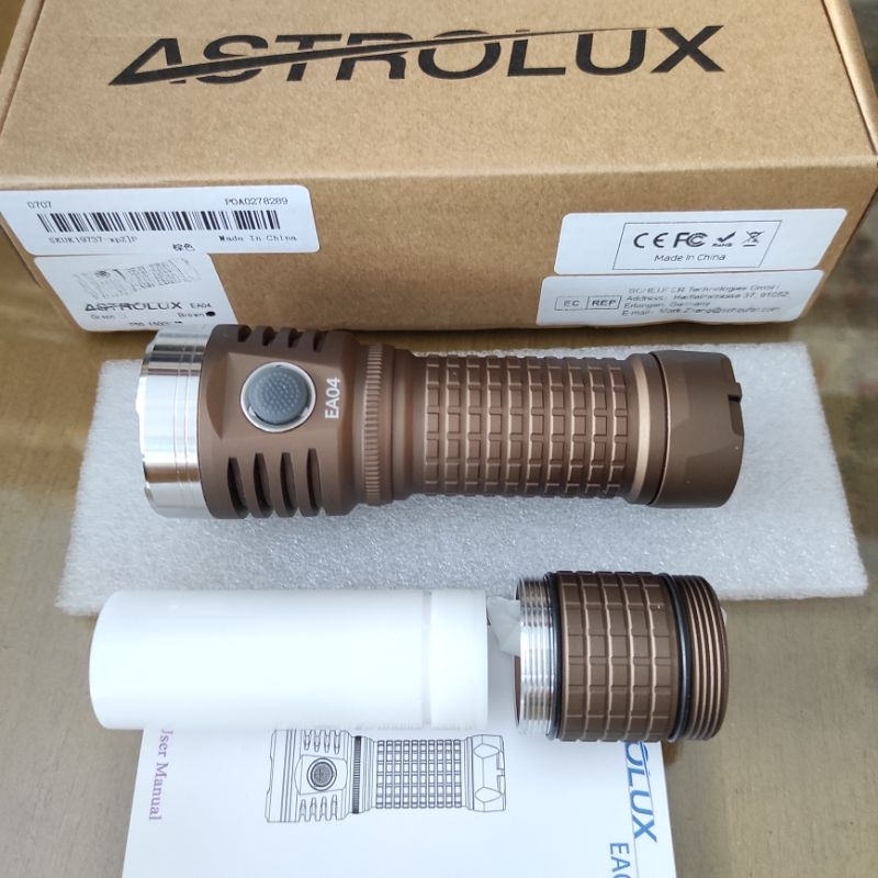 Astrolux EA04 12600 Lumens ( Bukan merk Mateminco LT40 )