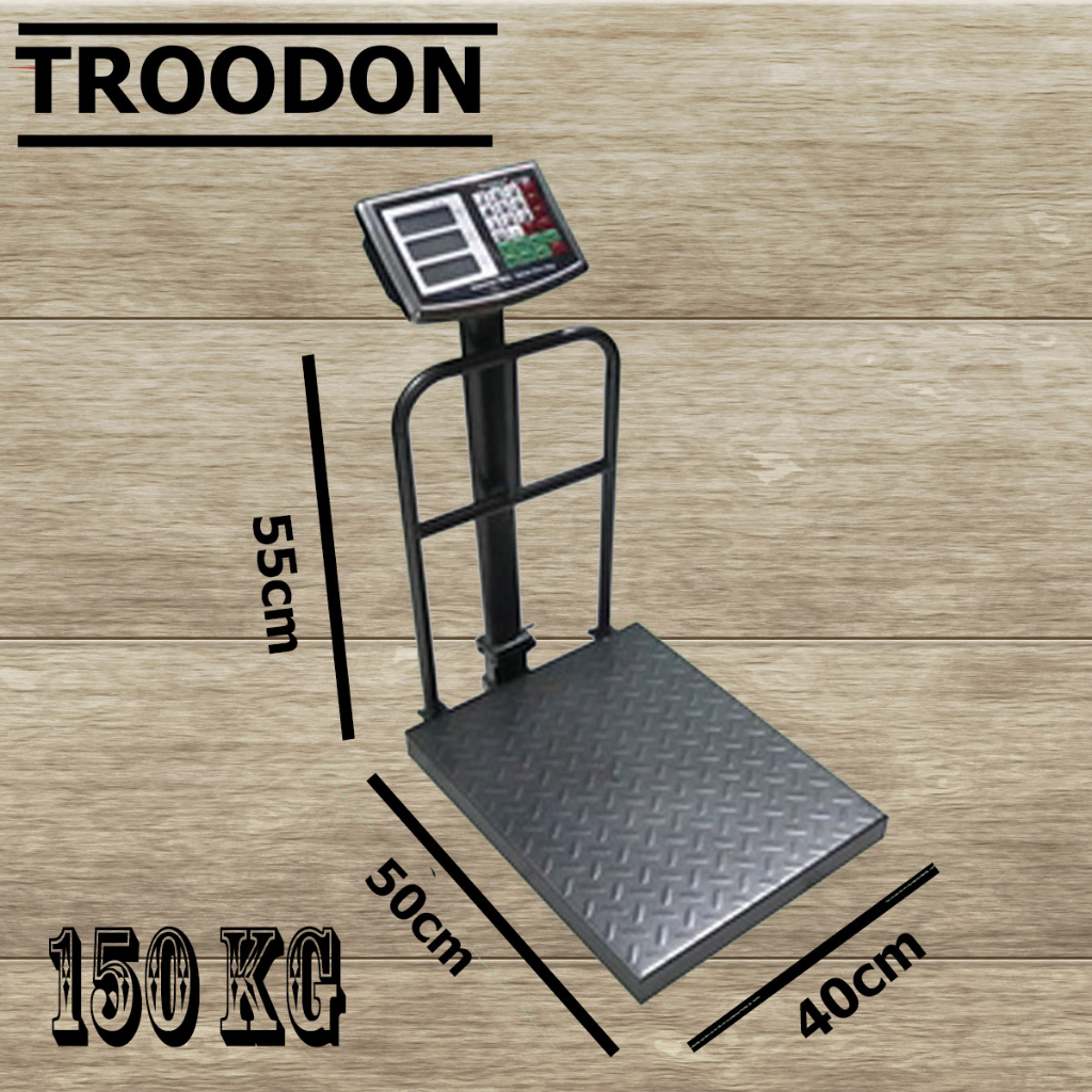 PROMO BESAR Timbangan Duduk Digital Kapasitas 150KG Electrik Platform Scele Kuat dan kokoh