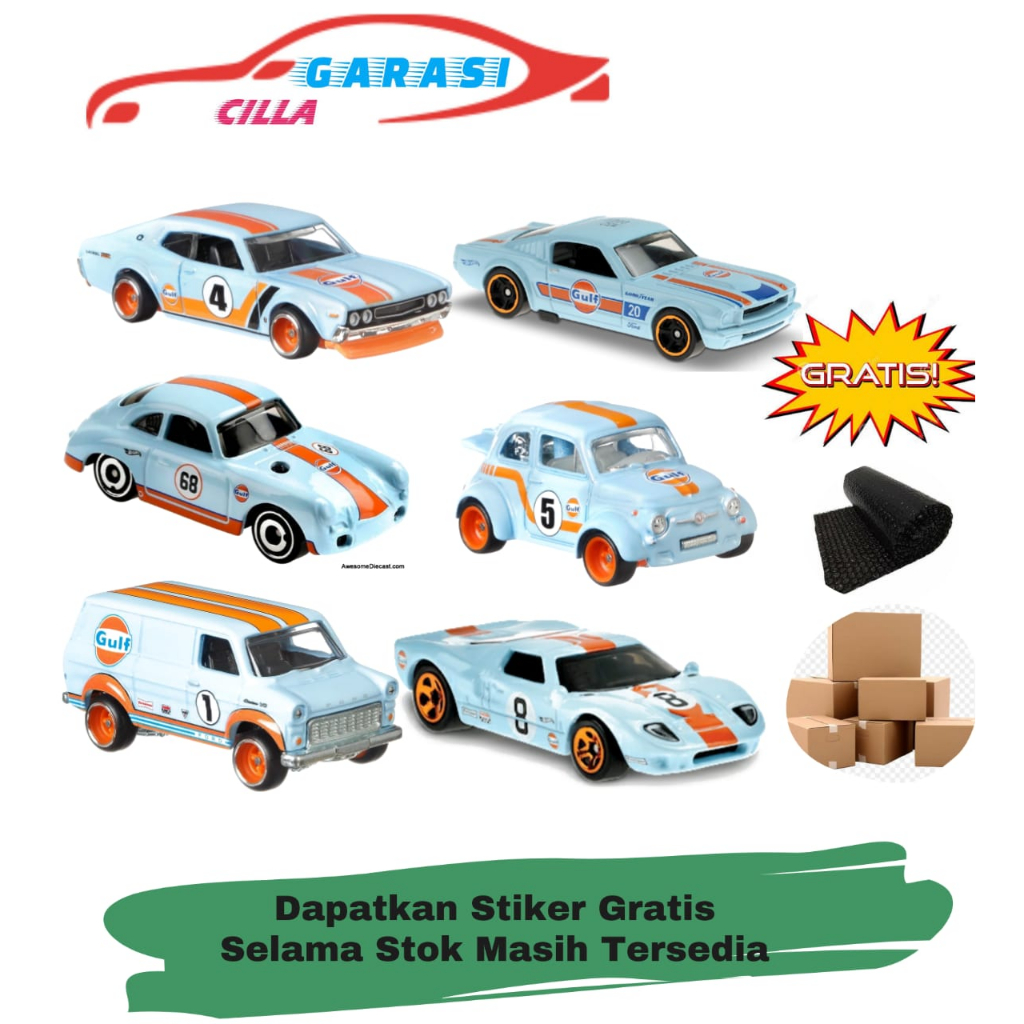 Hotwheels Ford GT40 Ford GT Mustang Ford Mustang Seri Gulf Hot Wheels Asli Original