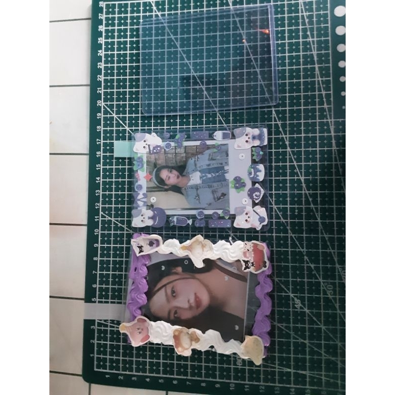 Toploader sticker deco, clay cream deco, normal toploader freebies dapat