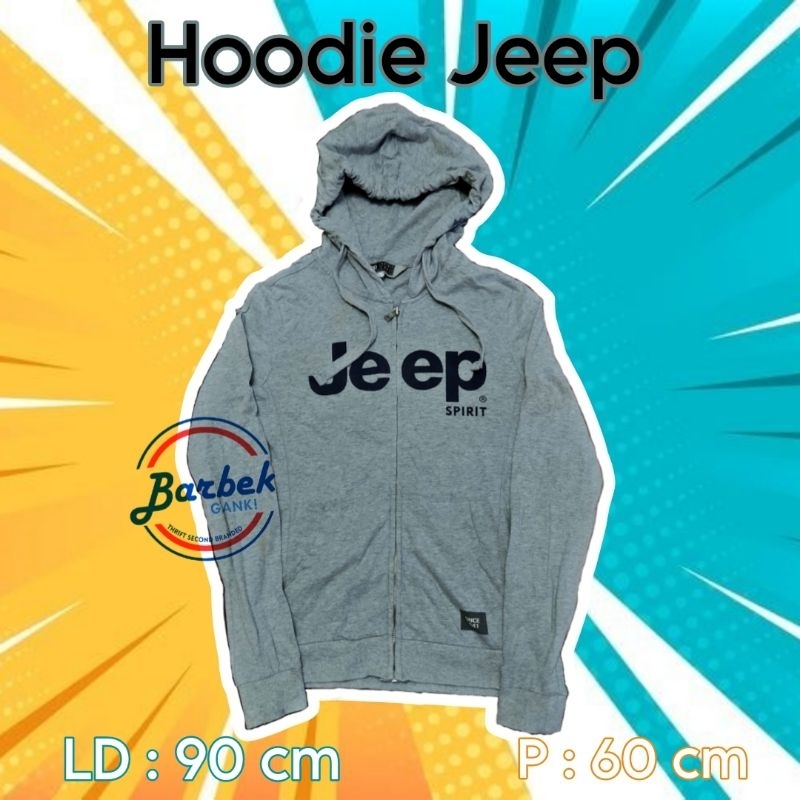 Hoodie zipper Jeep Spirit