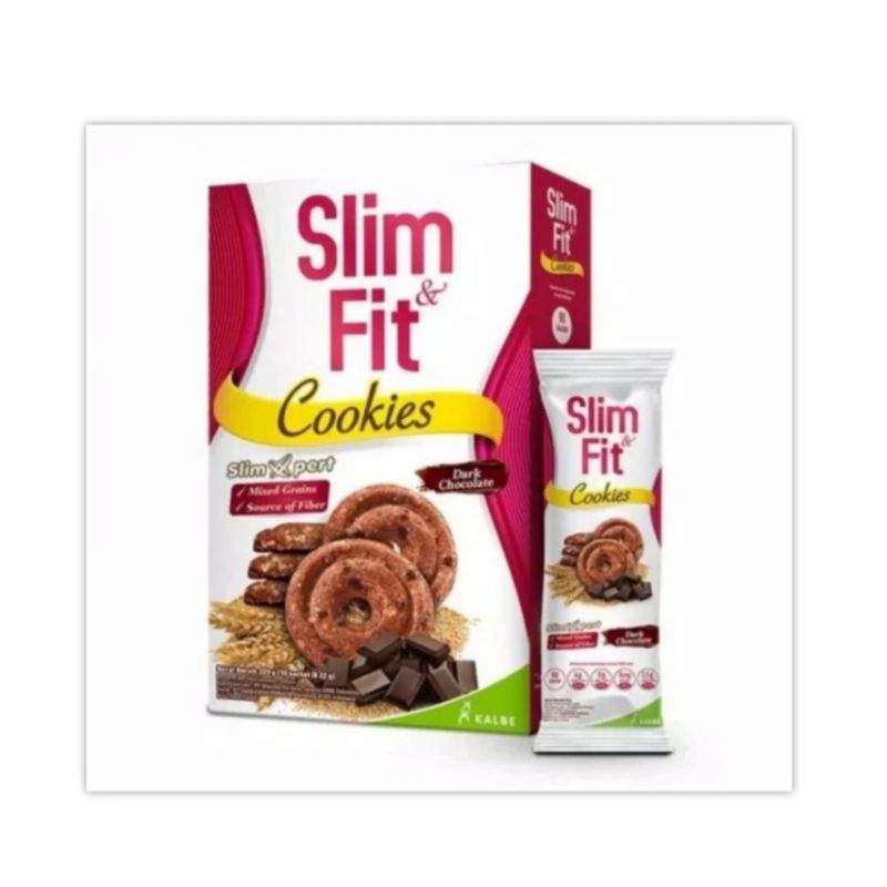 

Slim & Fit Slimfit Cookies Coklat isi 10 x 22 gr Rendah Gula